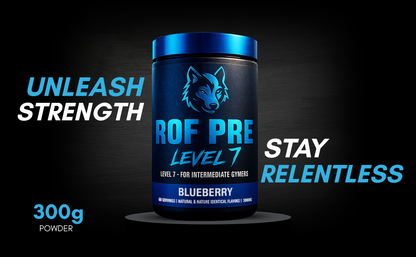 ROF Pre-Workout – Level 7 (Blueberry Flavor)