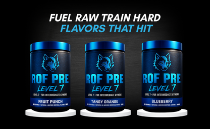 ROF Pre-Workout – Level 7 (Blueberry Flavor)